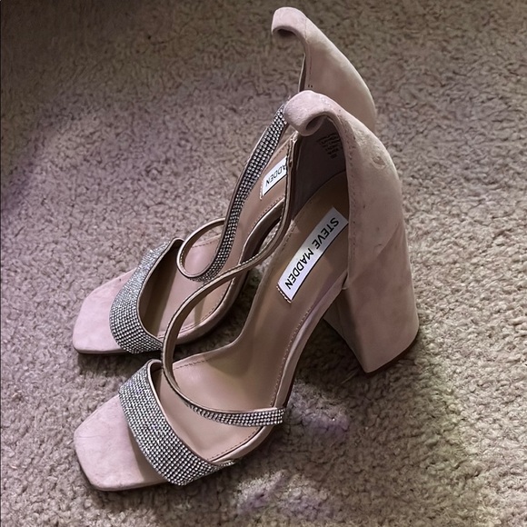 Steve Madden Pink High Heel Stilettos - Picture 2 of 5